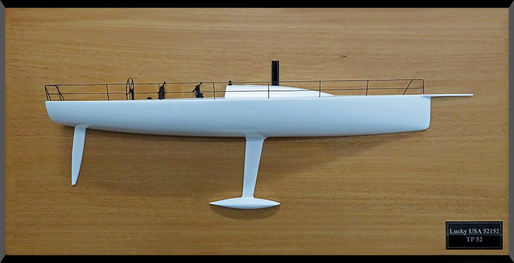 Custom Half Models - TP 52 - TP 52 half model with deck details, custom built - Abordage