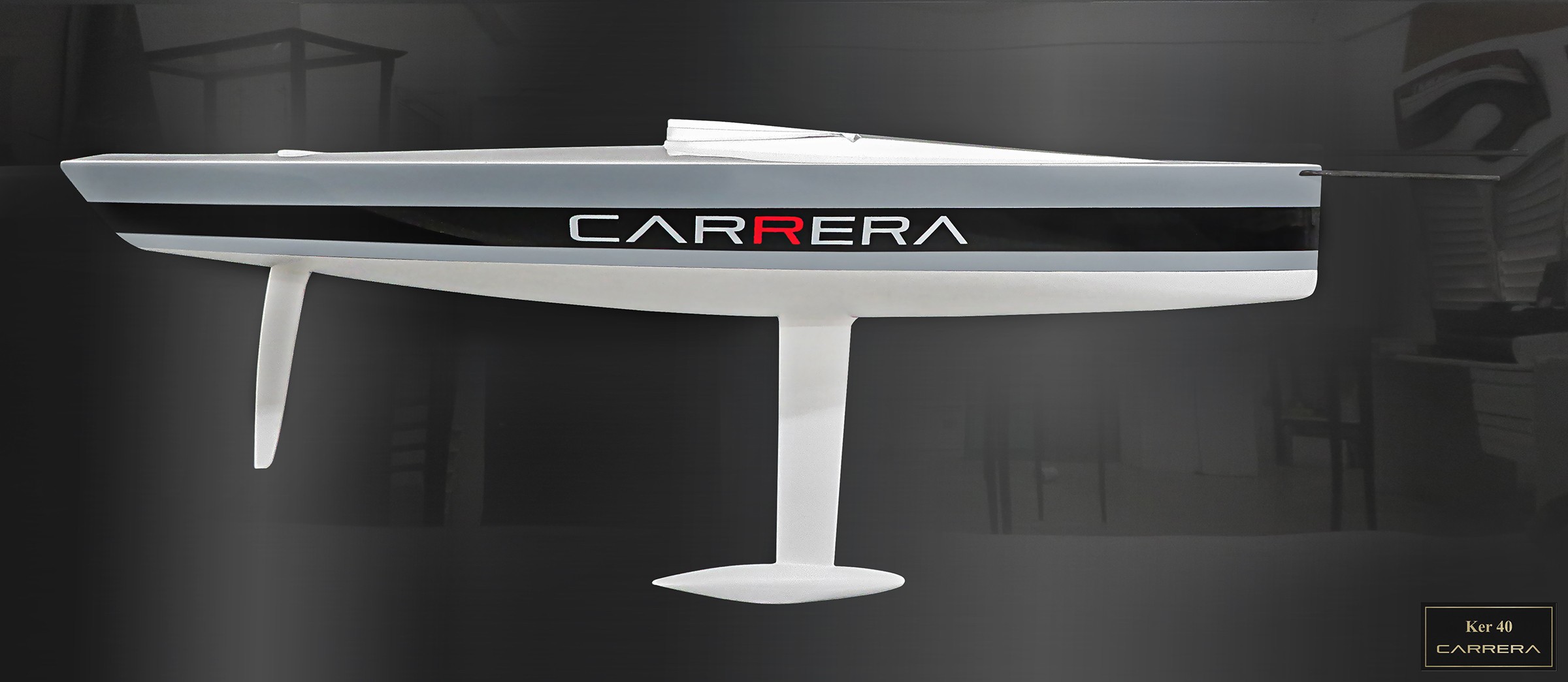 Custom Half Models - - Ker 40 custom half model with cabin and cockpit only - Abordage