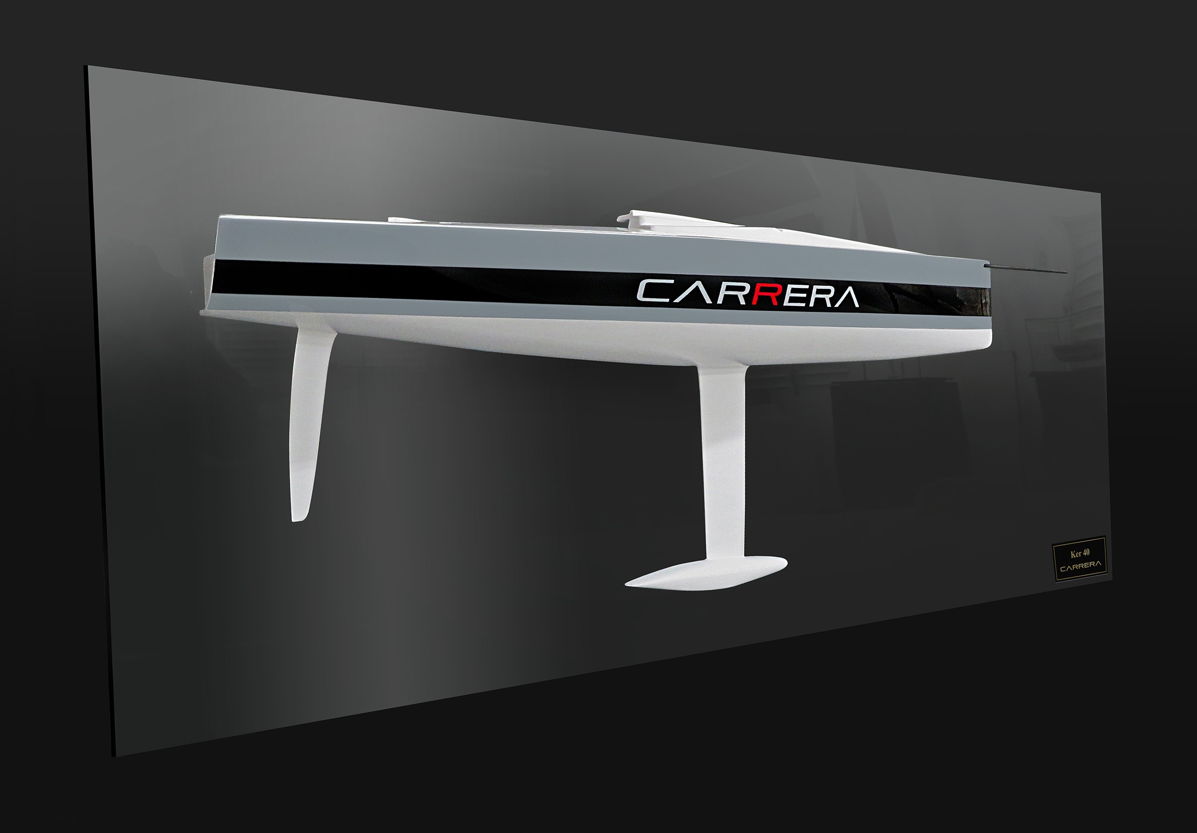 Custom Half Models - - Ker 40 custom half model with cabin and cockpit only - Abordage