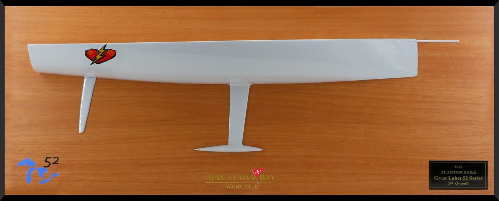 Custom Half Models - TP 52 - TP 52 half hull flushdeck - Abordage