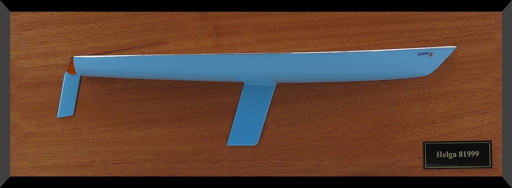 Custom Half Models - - LASER flush deck custom half hull - Abordage