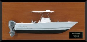 Custom Half Models - - Southport 27 custom half model with deck details - Abordage