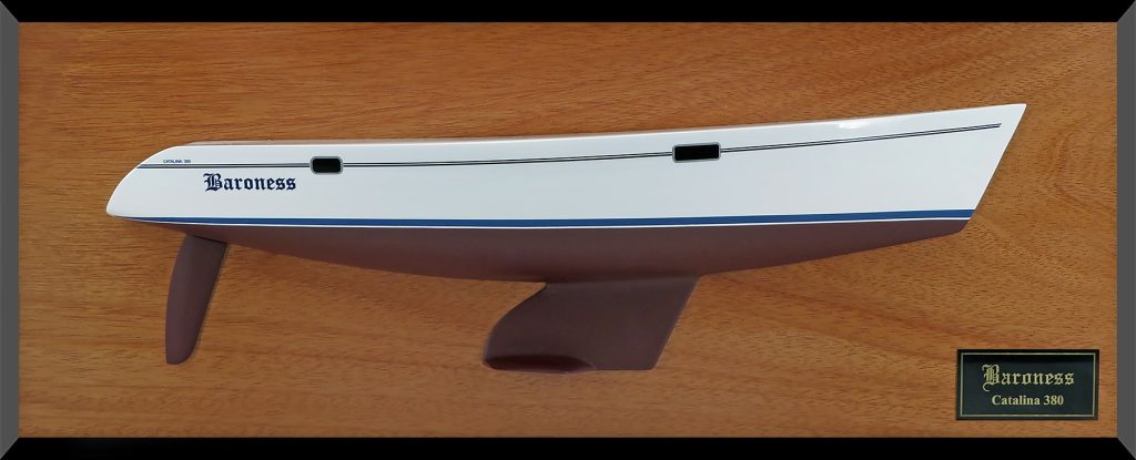 Custom Half Models - Catalina - Catalina 380 custom half hull flushdeck - Abordage