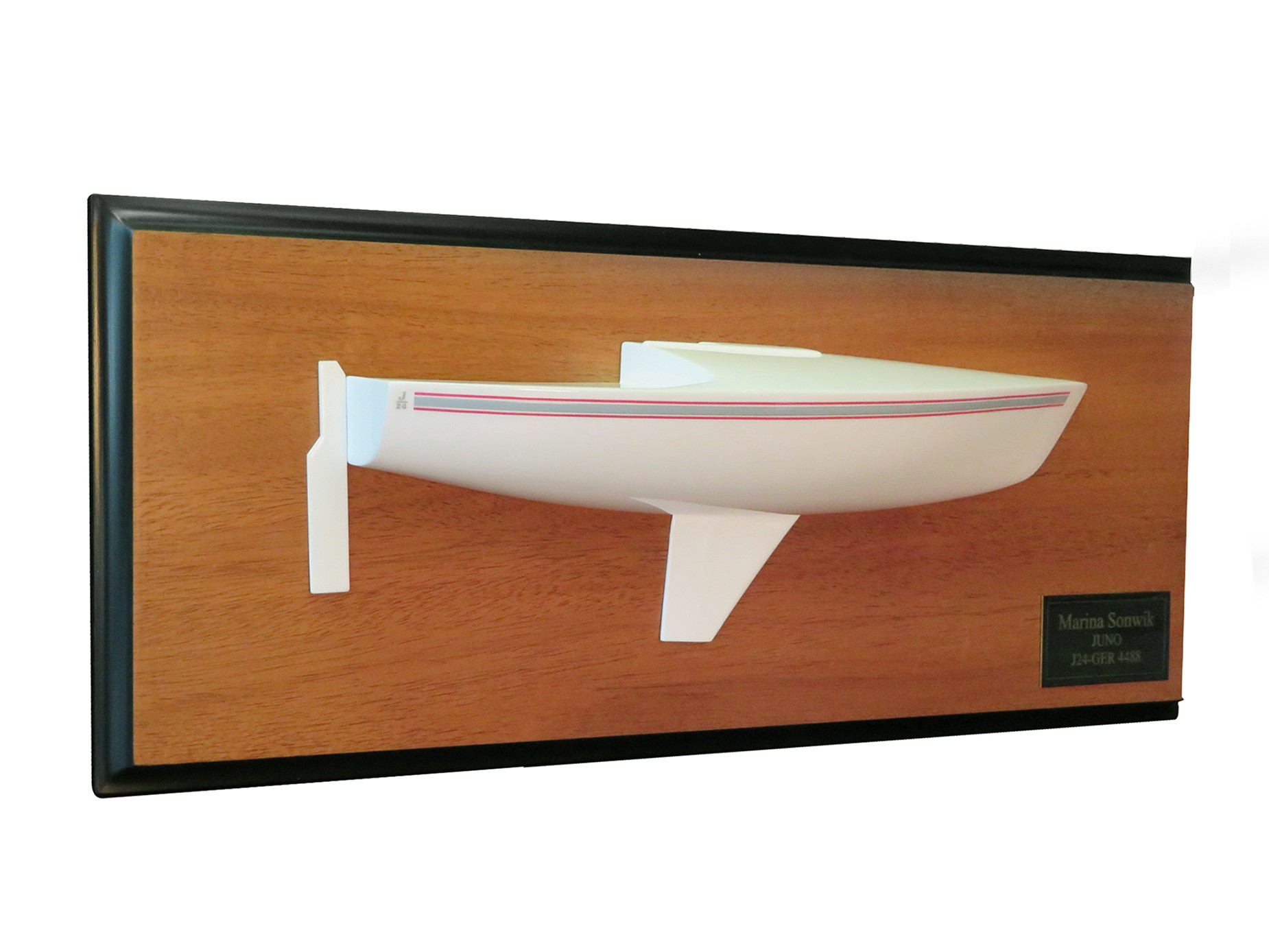 Custom Half Models - JBoats - J24 half model with cabin and cockpit only - Abordage