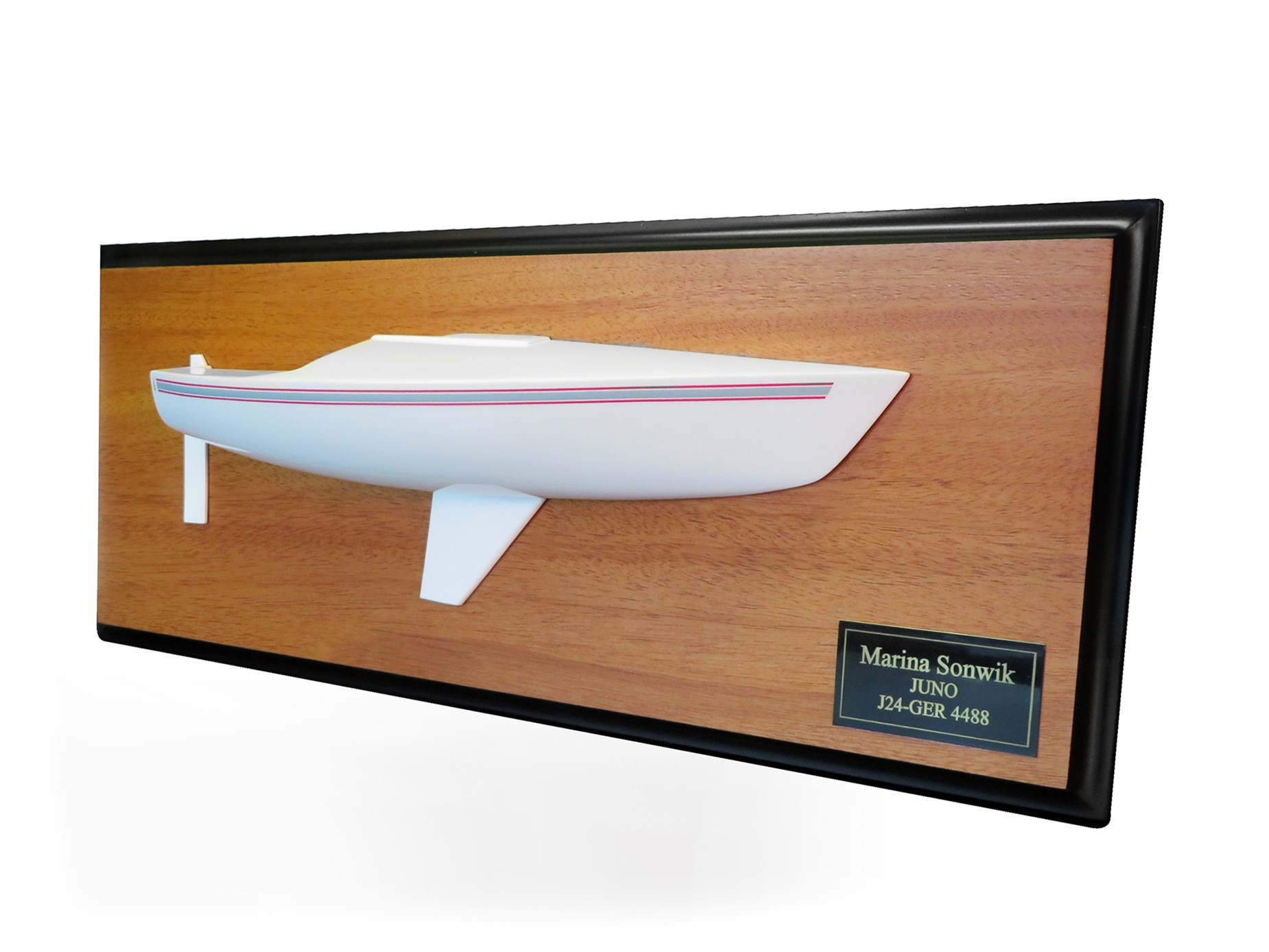 Custom Half Models - JBoats - J24 half model with cabin and cockpit only - Abordage