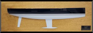 Custom Half Models - - Solaris 47 -ISA- scale 1-24 or 22.5 inches LOA. - HH - Abordage