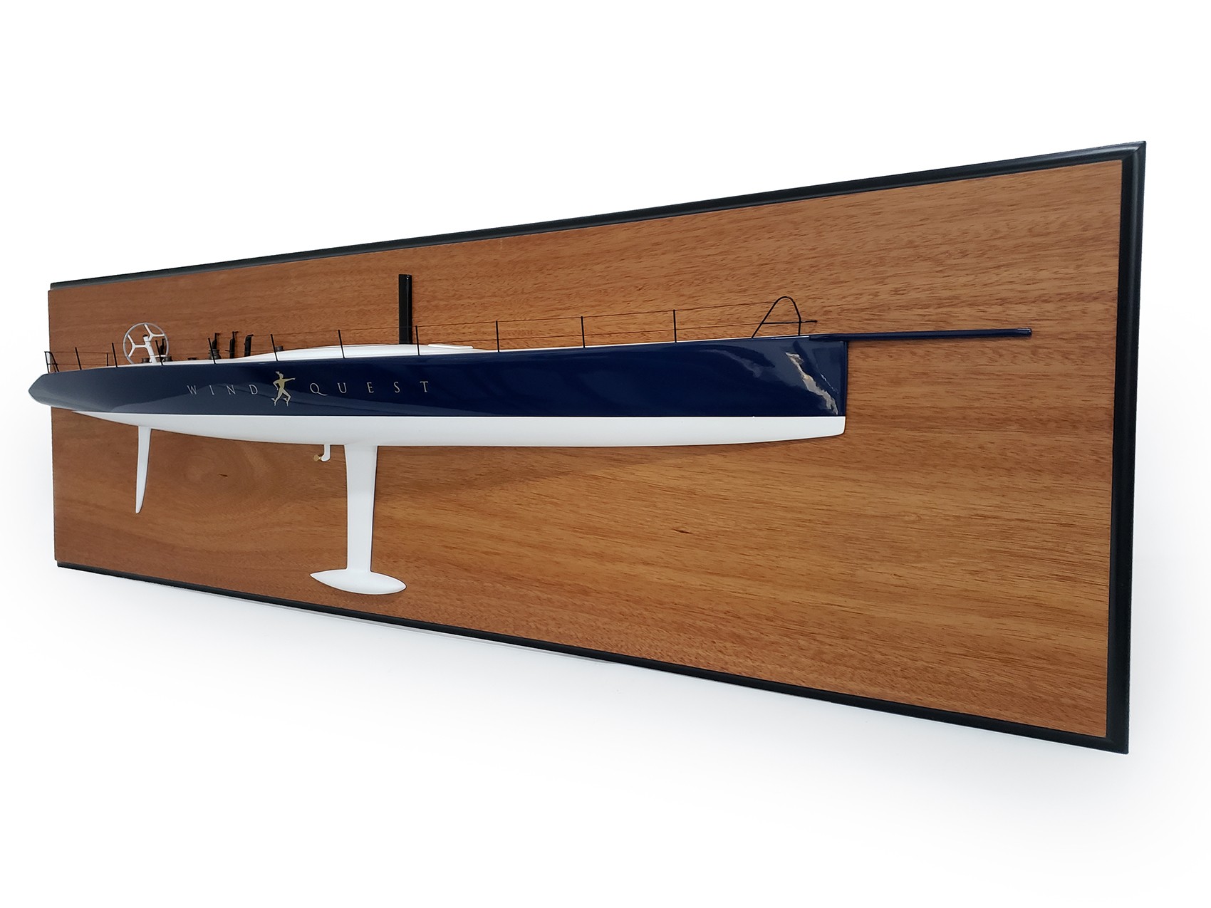 Custom Half Models - Reichel-Pugh - Reichel-Pugh Yacht Design, Windquest 86 half model with deck details - Abordage