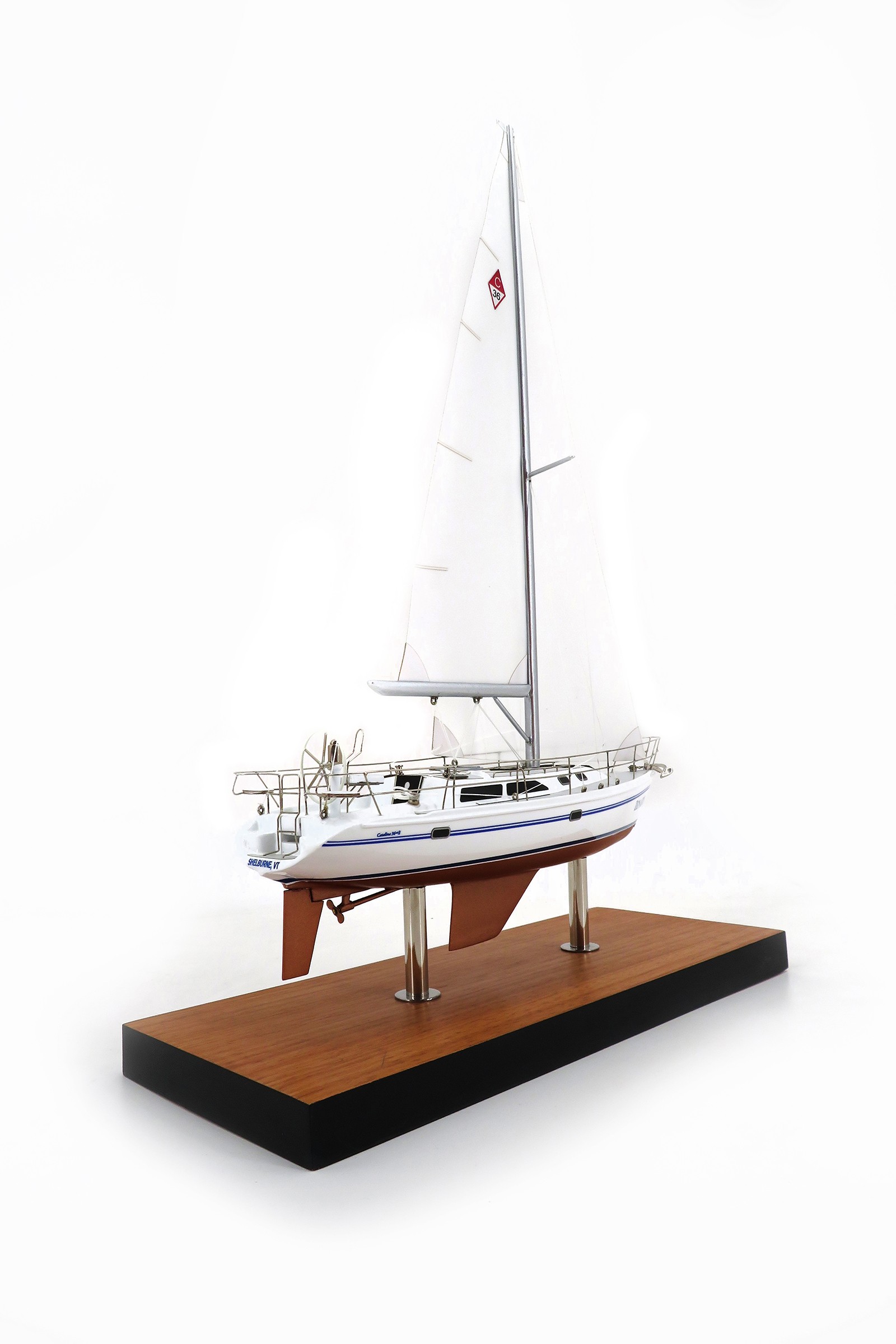 Custom Desk Models - Catalina - Catalina 36 MKII custom desk model - Abordage