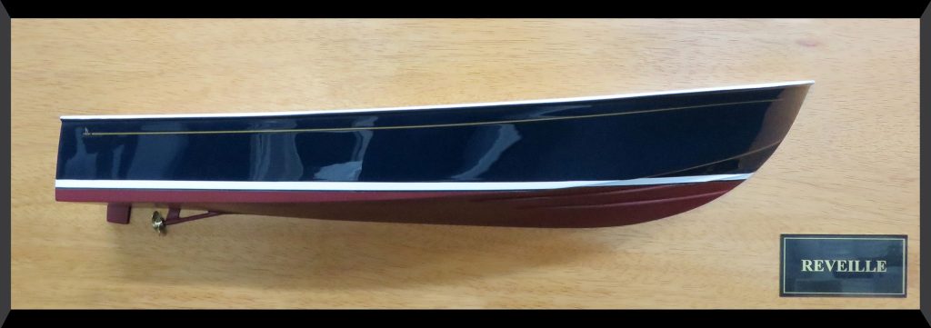 Custom Half Models - - Back Cove 34 flush deck half hull - Abordage