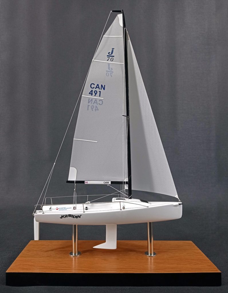 Custom Desk Models - JBoats - J70 desk model MN - Abordage