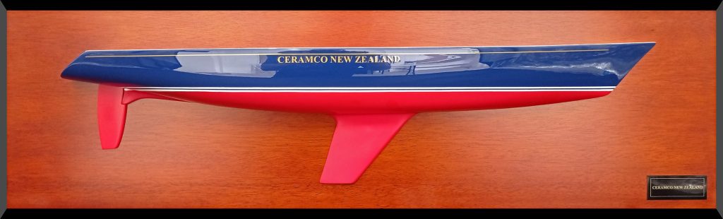 Custom Half Models - Farr - Farr 68 CERAMCO NEW ZEALAND custom half hull - Abordage