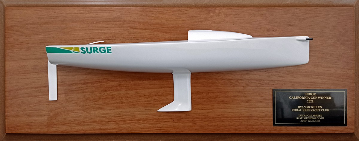 Custom Half Models - JBoats - J-70 Jboats custom half hull with cabin and cockpit only. - Abordage