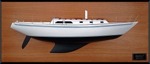 Custom Half Models - Ericson Yachts - Ericson 35 MKII custom half model with deck details - Abordage