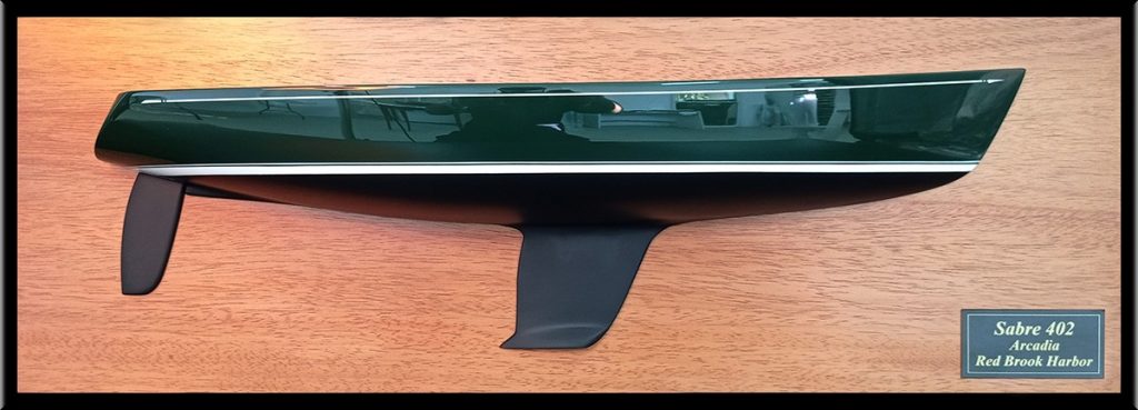 Custom Half Models - Sabre Yachts - Sabre 402 flushdeck half hull - Abordage