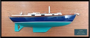 Custom Half Models - Morris Yachts - Morris 32 custom half model with deck details - Abordage