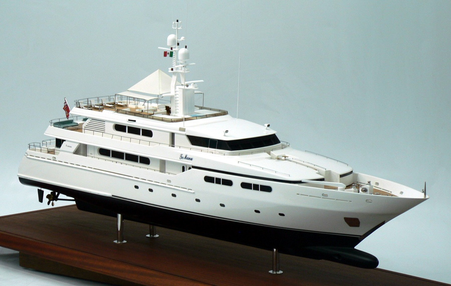 Custom Models - Wilson Yacht - Wilson Yacht "Te Manu" - Abordage