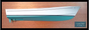 Custom Half Models - Grand Banks - Grand Banks Eastbay 38 custom half hull - Abordage
