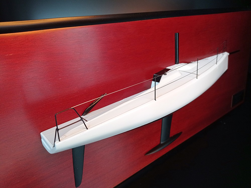 Custom Half Models - - Corsa 915 half model with deck details - Abordage