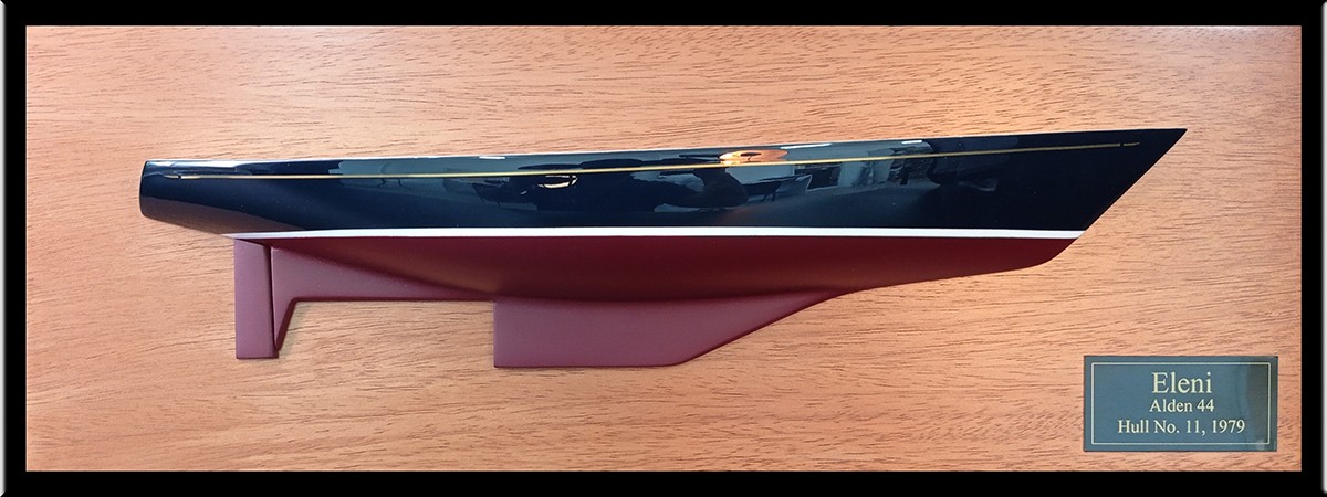 Custom Half Models - JOHN G. ALDEN DESIGN - Alden 44 custom half hull - Abordage
