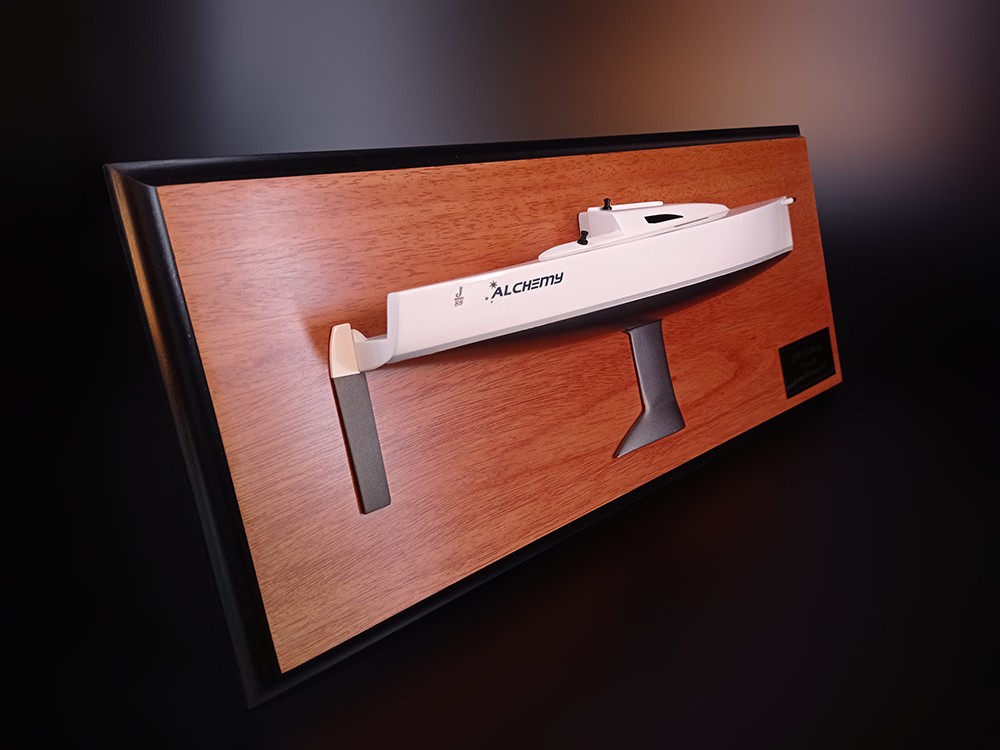 Custom Half Models - JBoats - J88 JBoats custom half model with cabin and cockpit only - Abordage