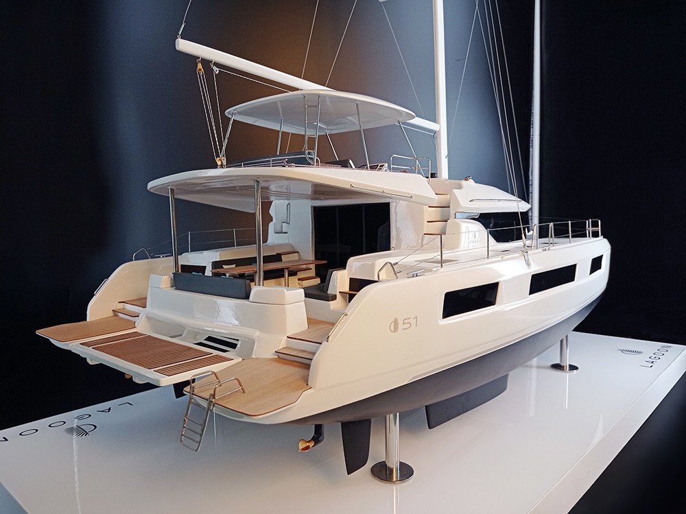 Custom Models - - Lagoon 51 custom model - Abordage