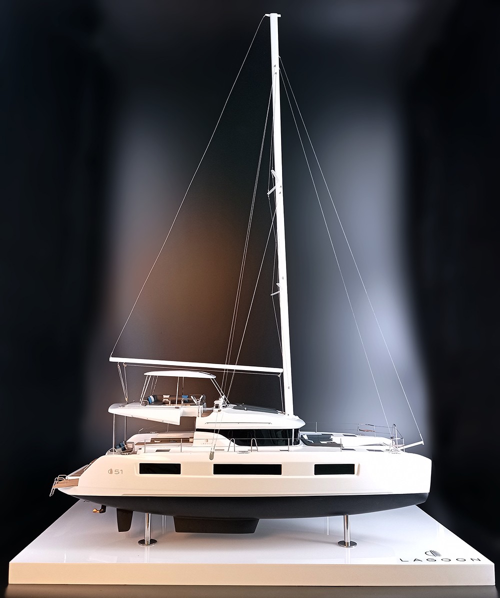 Custom Models - - Lagoon 51 custom model - Abordage