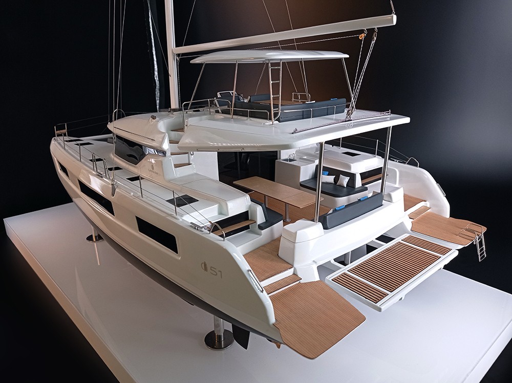 Custom Models - - Lagoon 51 custom model - Abordage