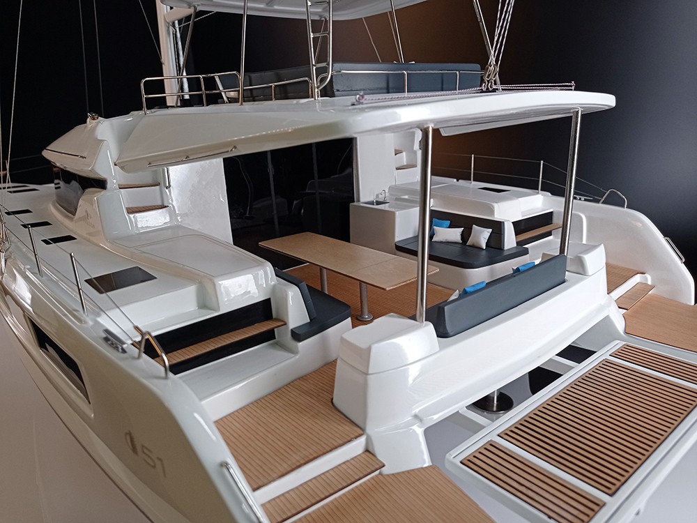 Custom Models - - Lagoon 51 custom model - Abordage