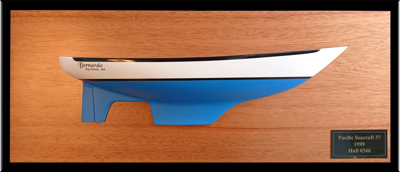 Custom Half Models - Pacific Seacraft - Pacific Seacraft 37 custom half hull - Abordage