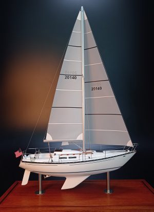 Custom Models - C&C Yachts - C&C 33 Full custom model - Abordage