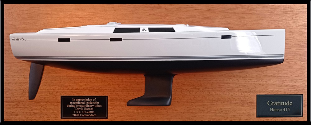 Custom Half Models - Hanse - Hanse 415 flush deck half hull - Abordage