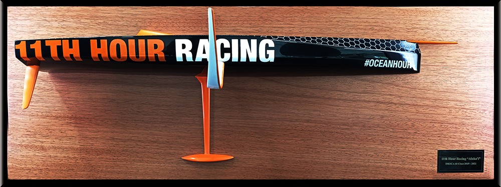 Custom Half Models - - Imoca 60 ALAKA'I custom half model with canting keel and foils - Abordage