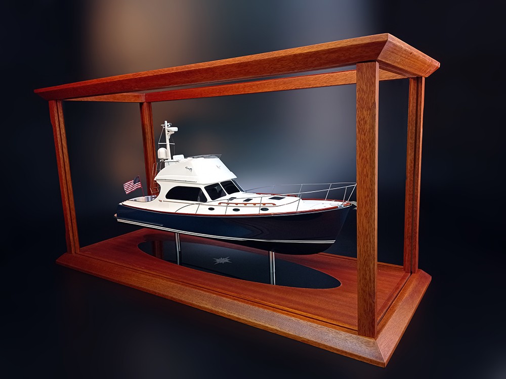 Custom Models - Hinckley - Hinckley Talaria 44 FlyBridge custom model - Abordage