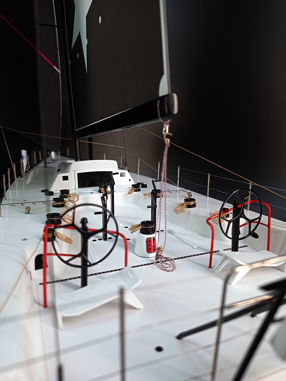 Custom Models - - Volvo Ocean Race VOR 70 WIZARD custom model - Abordage