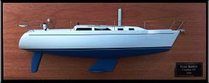 Custom Half Models - Catalina - Catalina 320 half model with deck details replica - Abordage