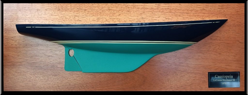 Custom Half Models - - LeComte Northeast 38 custom half hull - Abordage