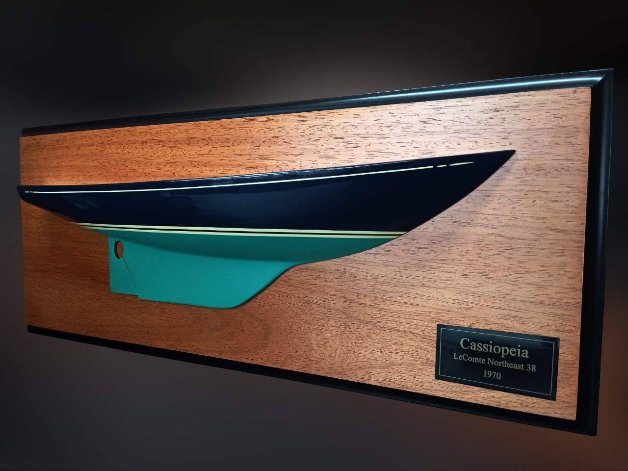 Custom Half Models - - LeComte Northeast 38 custom half hull - Abordage