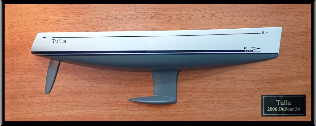 Custom Half Models - Dufour Yachts - Dufour 34 flushdeck custom half hull - Abordage
