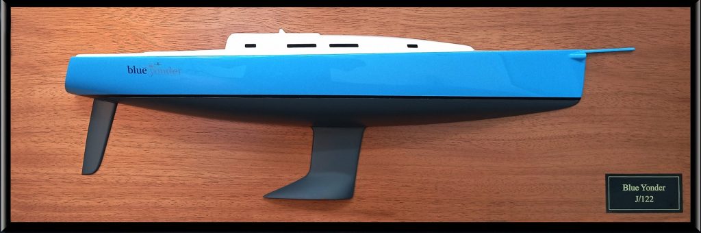 Custom Half Models - JBoats - J122 custom half model with cabin and cockpit only - Abordage