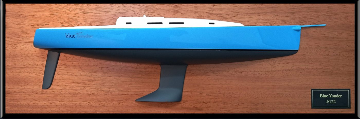 Custom Half Models - JBoats - J122 custom half model with cabin and cockpit only - Abordage