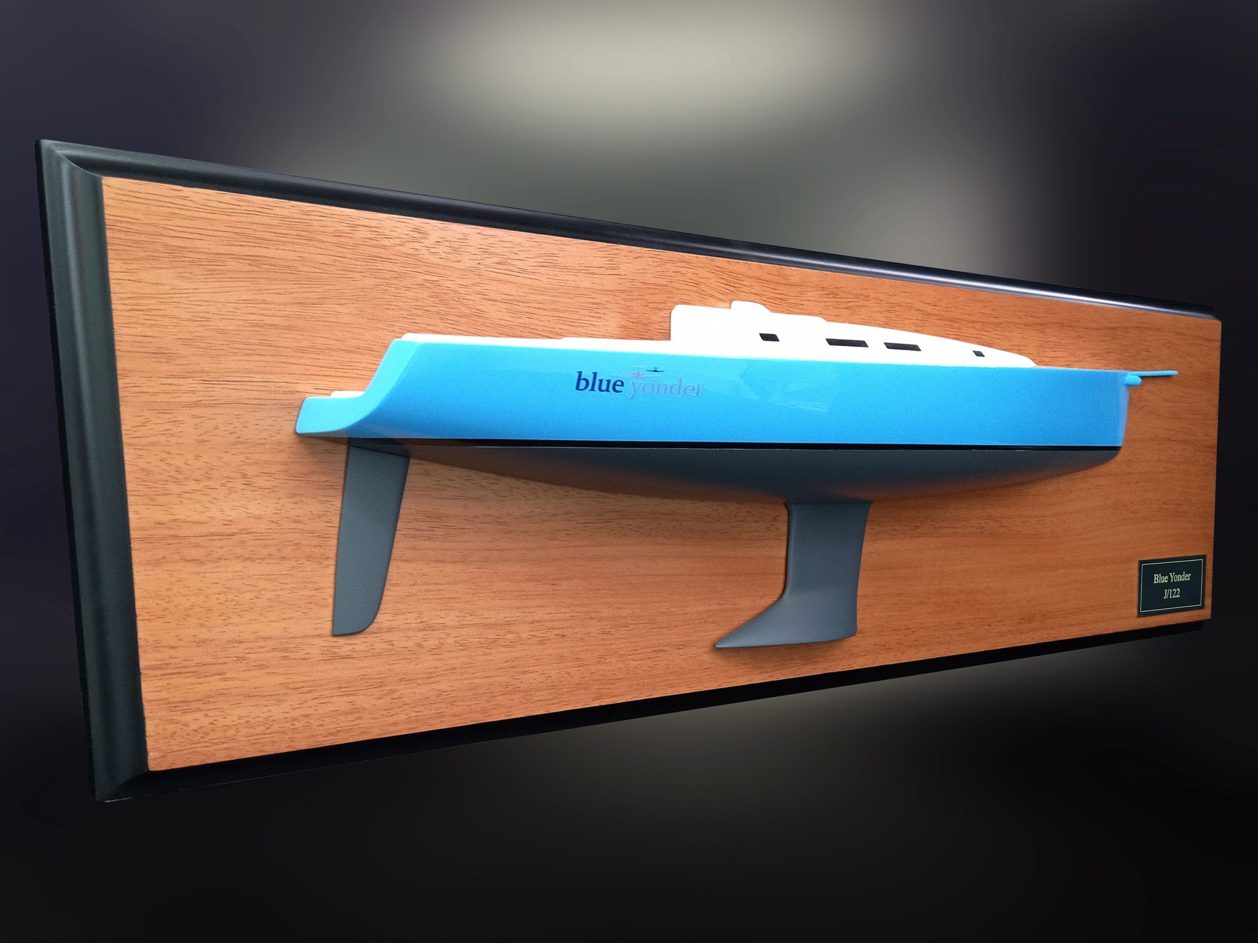 Custom Half Models - JBoats - J122 custom half model with cabin and cockpit only - Abordage