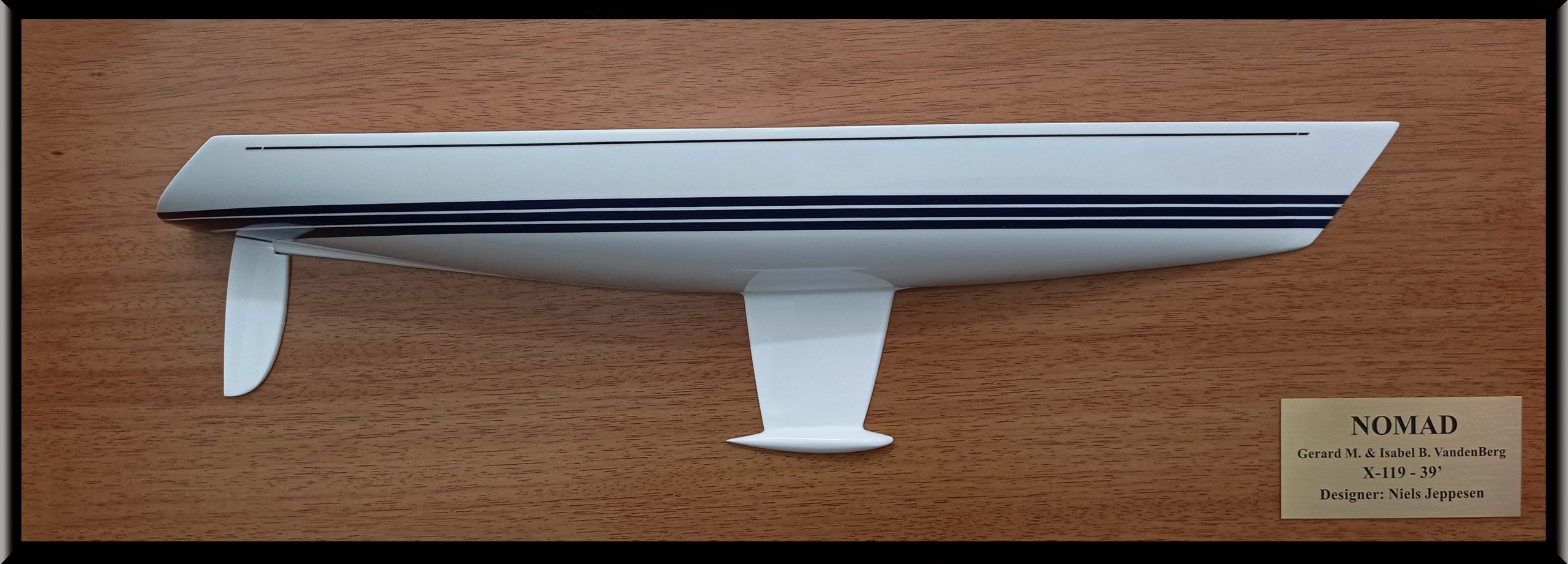 Custom Half Models - X-Yachts - X-Yachts custom half hull - Abordage