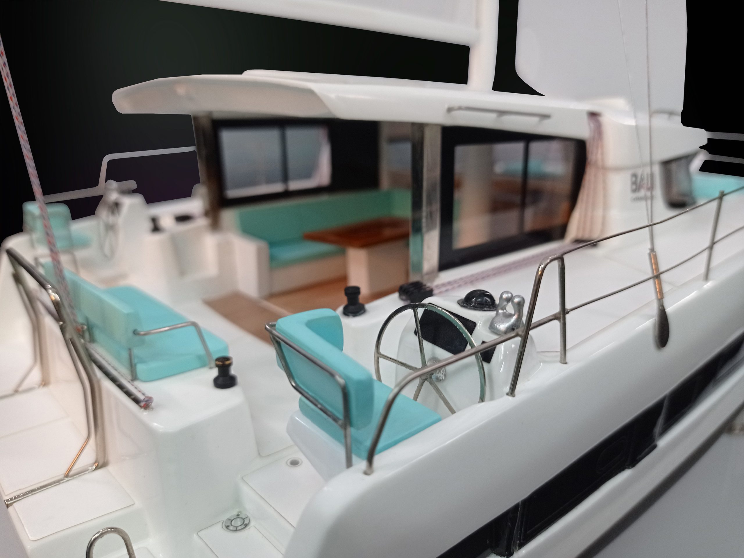 Custom Models - Catana - Bali CATSMART 11.78 m custom model - Abordage