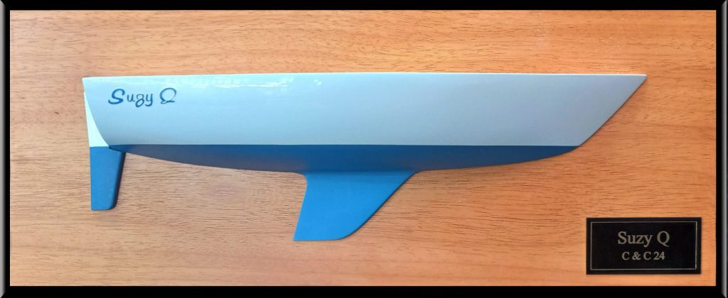 Custom Half Models - C&C Yachts - C&C 24 flush deck custom half hull - Abordage