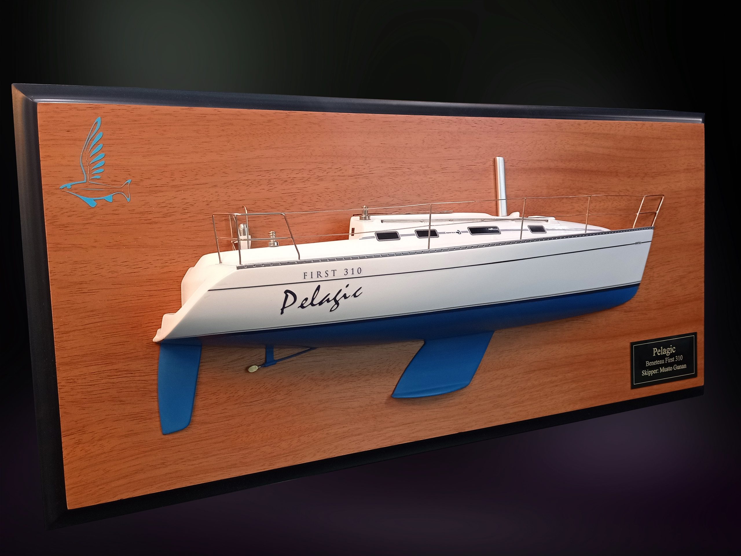 Custom Half Models - Beneteau - Beneteau First 310 custom half model with deck details - Abordage