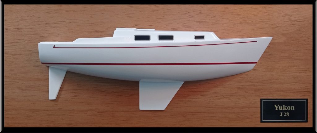 Custom Half Models - JBoats - J 28 JBoats Custom half model with cabin and cockpit only - Abordage