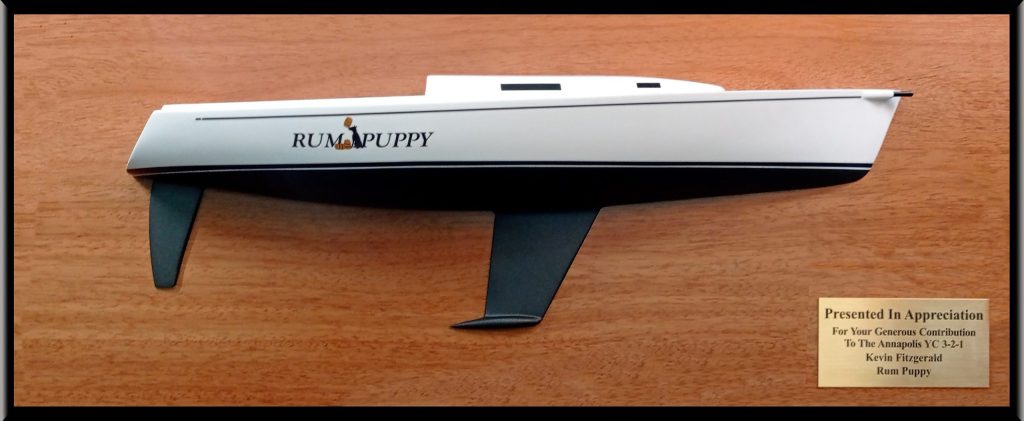 Custom Half Models - JBoats - J105 JBoats custom half model with cabin and cockpit only replica - Abordage