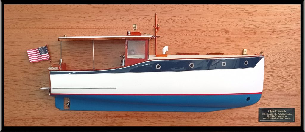 Custom Half Models - - Fairchild 30 Scout custom half model with deck details - Abordage