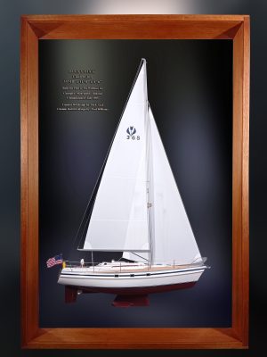 Custom Half Models - - Contest 36S Framed half Model - Abordage