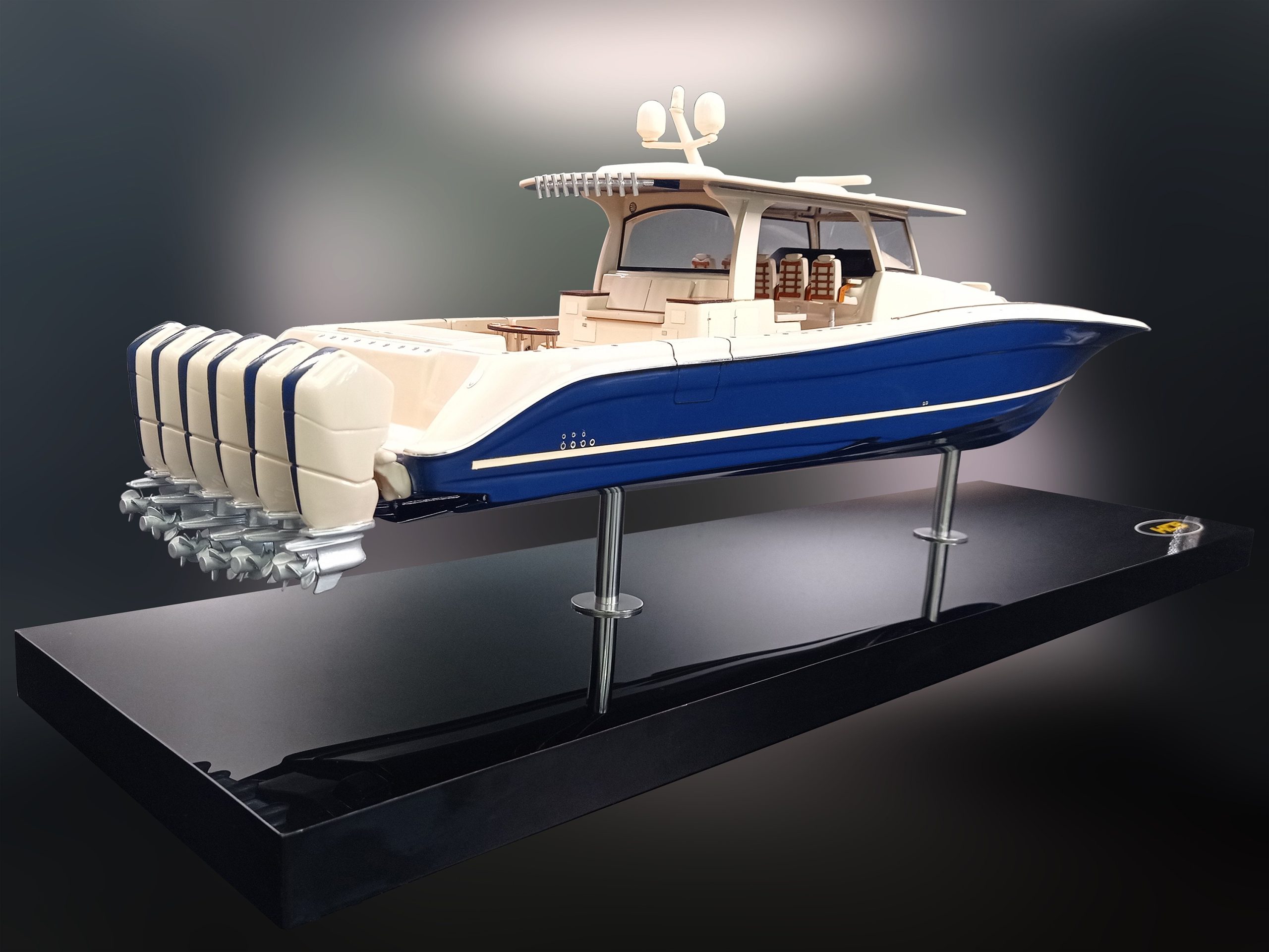 Custom Models - HCB Yachts - Estrella 65, HCB Yachts custom model replica - Abordage